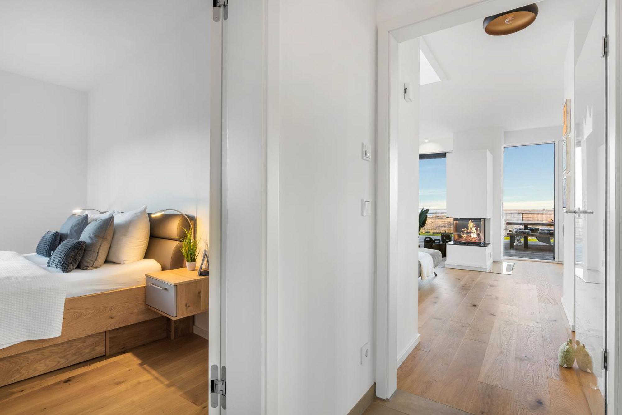 Neu Villa King Erste Lage, Dachterrasse, Meerblick, Carport, Kamin, Sauna, Terrasse, Aussenrolllaeden Olpenitz Buitenkant foto