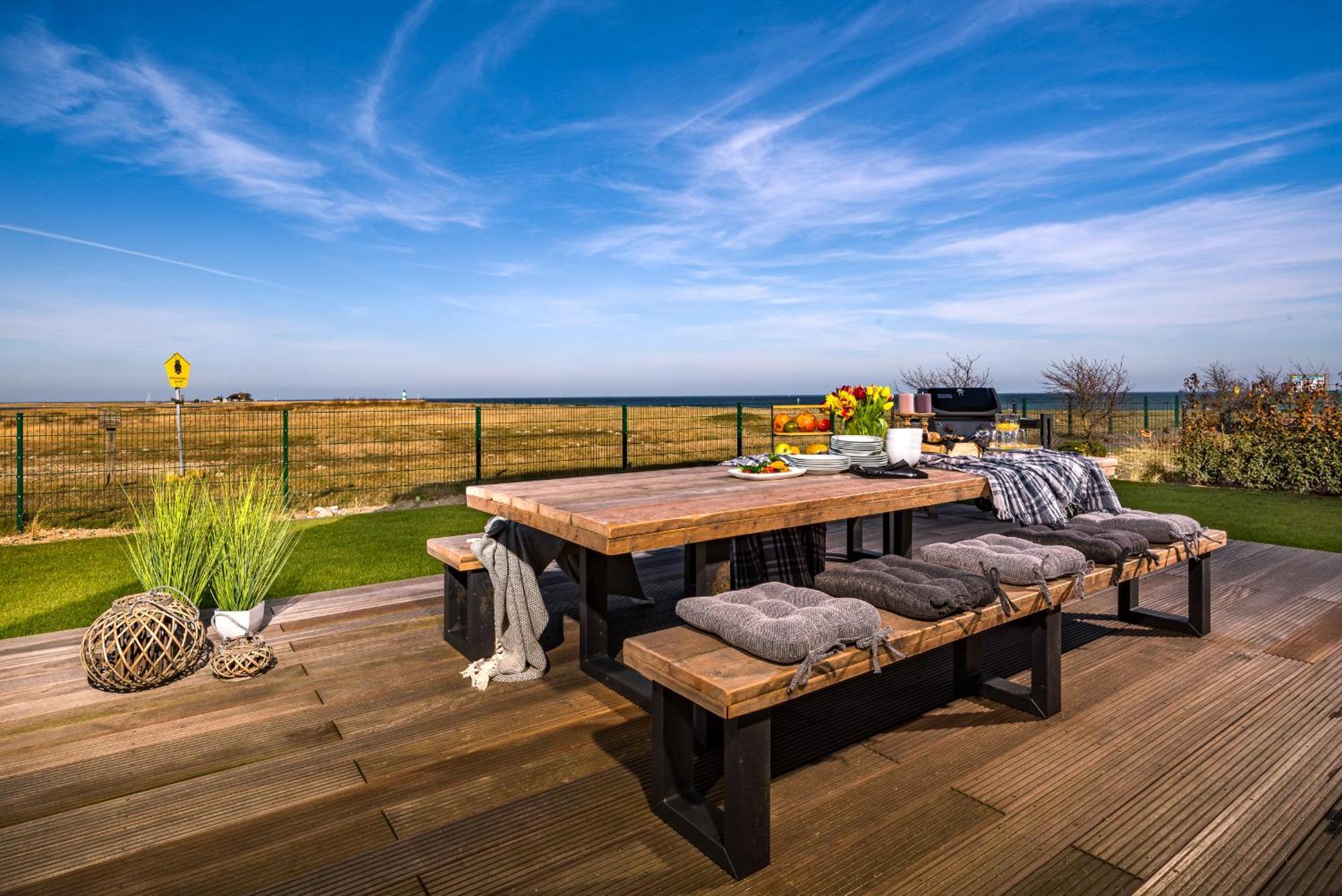 Neu Villa King Erste Lage, Dachterrasse, Meerblick, Carport, Kamin, Sauna, Terrasse, Aussenrolllaeden Olpenitz Buitenkant foto