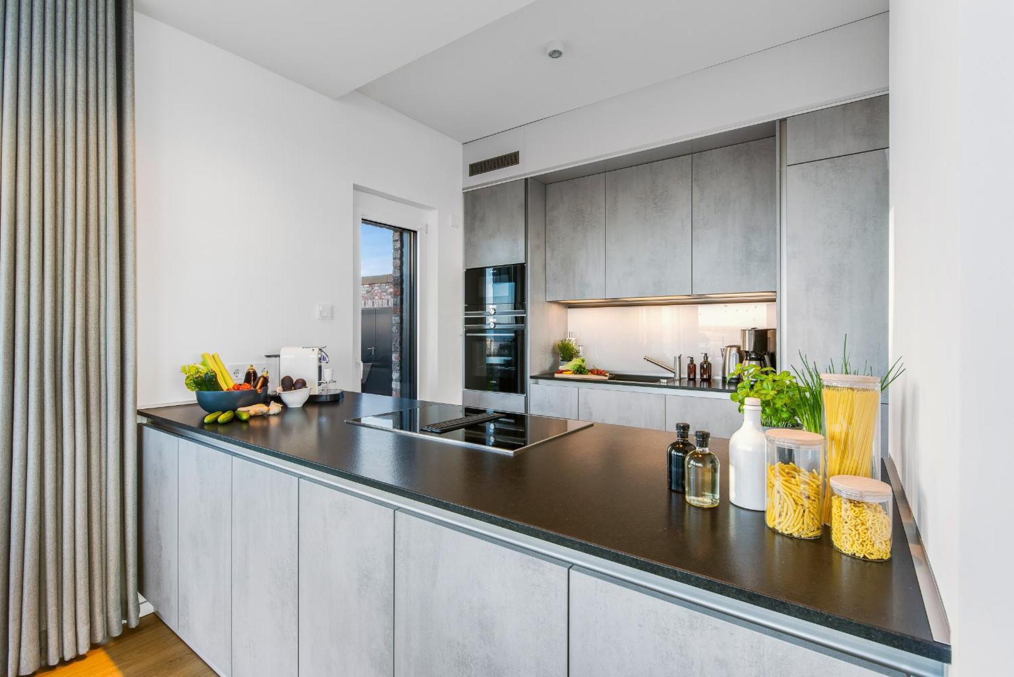 Neu Villa King Erste Lage, Dachterrasse, Meerblick, Carport, Kamin, Sauna, Terrasse, Aussenrolllaeden Olpenitz Buitenkant foto