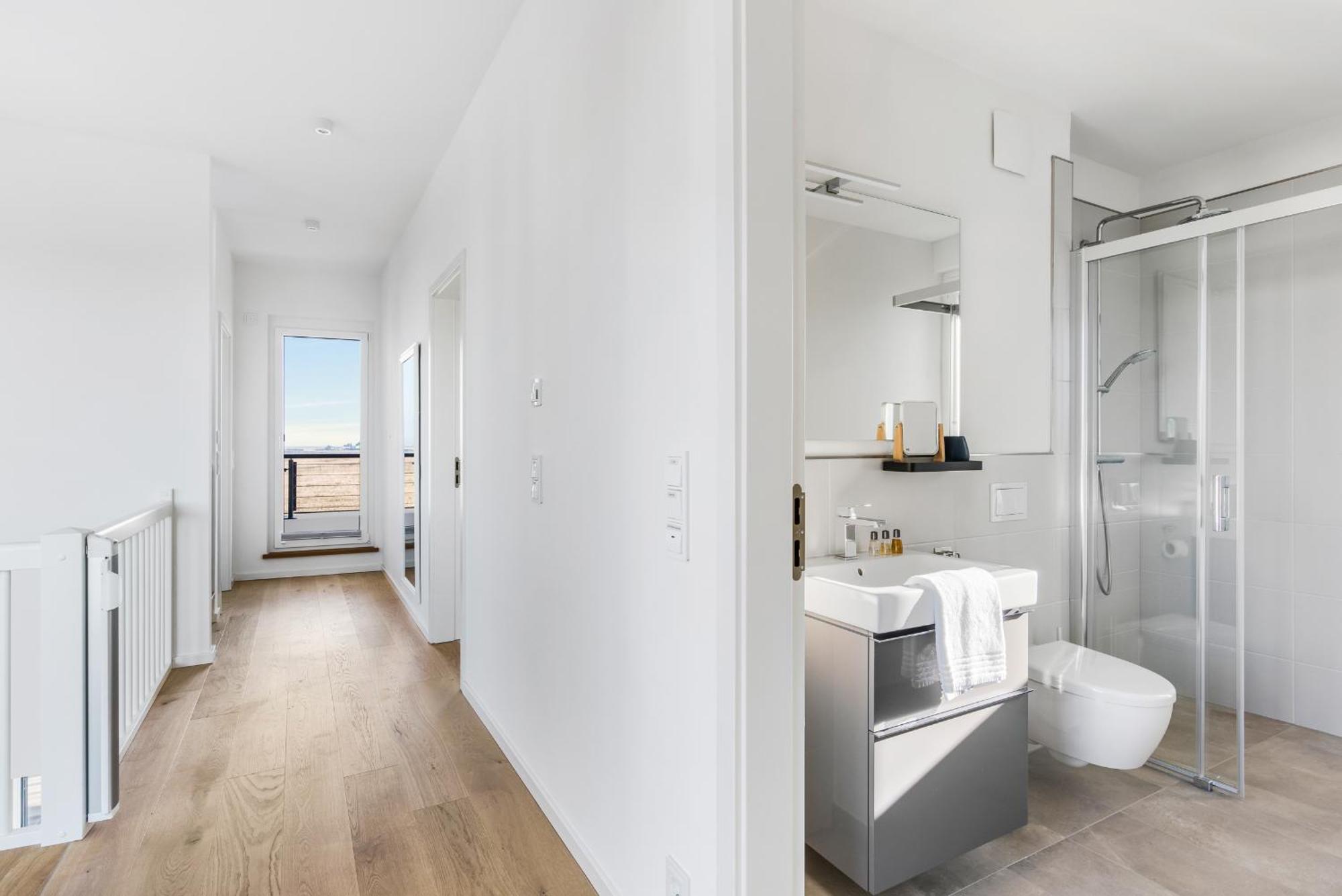 Neu Villa King Erste Lage, Dachterrasse, Meerblick, Carport, Kamin, Sauna, Terrasse, Aussenrolllaeden Olpenitz Buitenkant foto