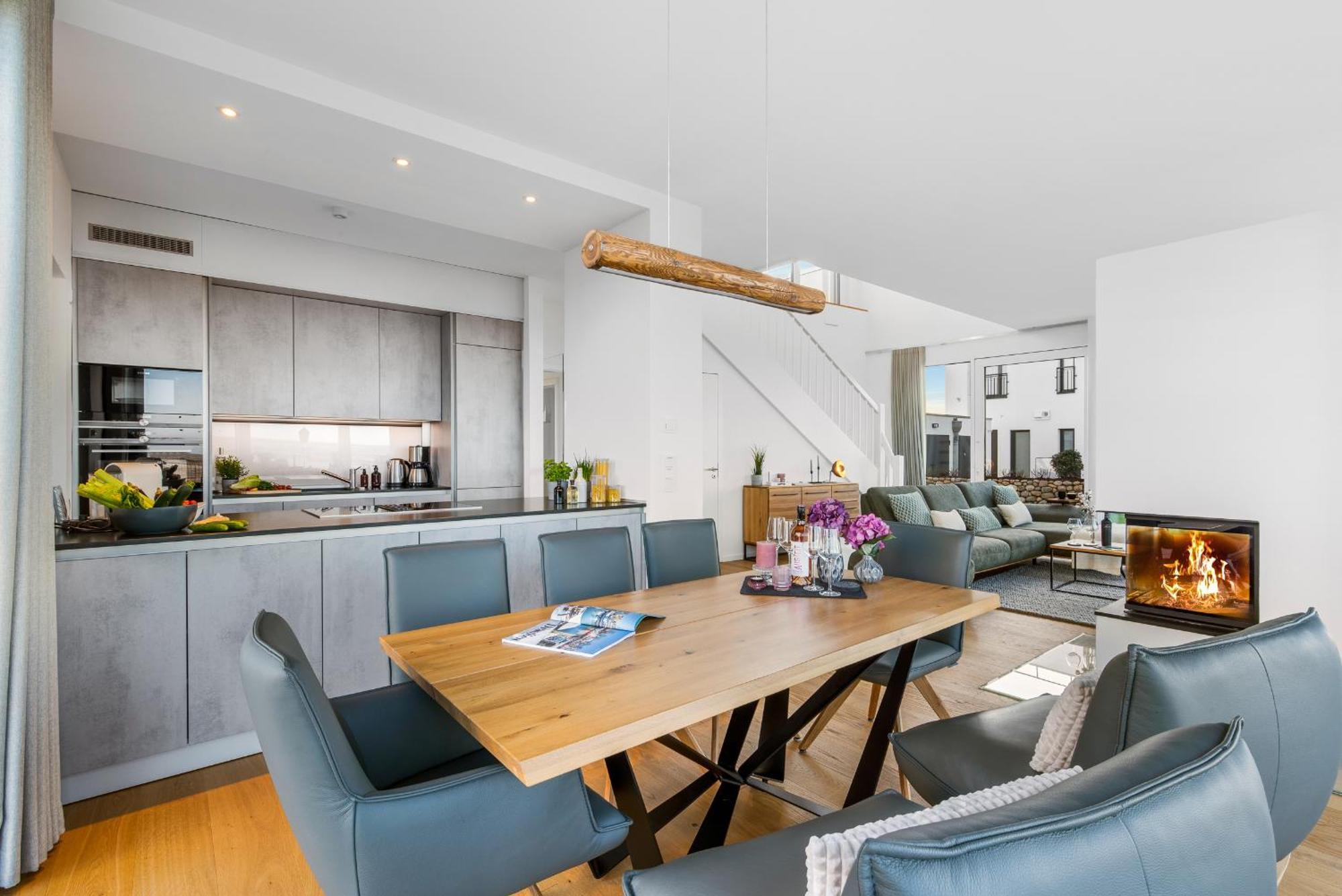 Neu Villa King Erste Lage, Dachterrasse, Meerblick, Carport, Kamin, Sauna, Terrasse, Aussenrolllaeden Olpenitz Buitenkant foto