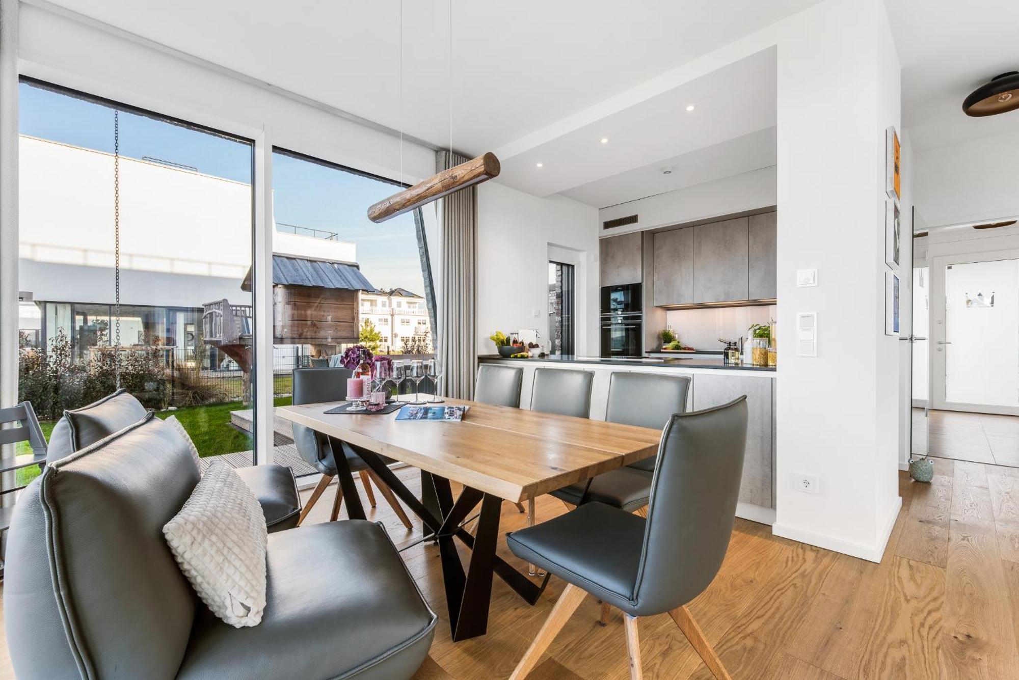 Neu Villa King Erste Lage, Dachterrasse, Meerblick, Carport, Kamin, Sauna, Terrasse, Aussenrolllaeden Olpenitz Buitenkant foto