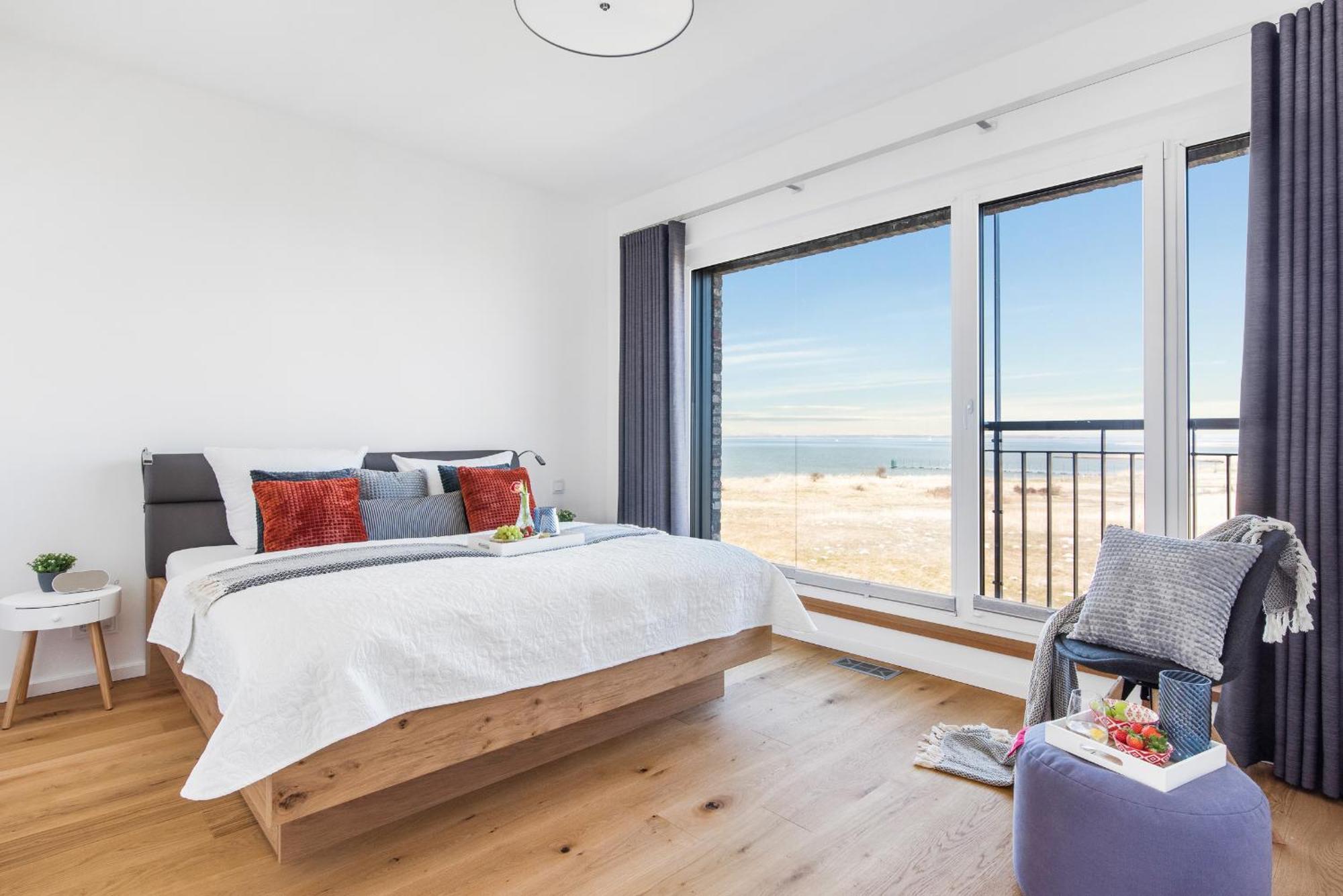Neu Villa King Erste Lage, Dachterrasse, Meerblick, Carport, Kamin, Sauna, Terrasse, Aussenrolllaeden Olpenitz Buitenkant foto